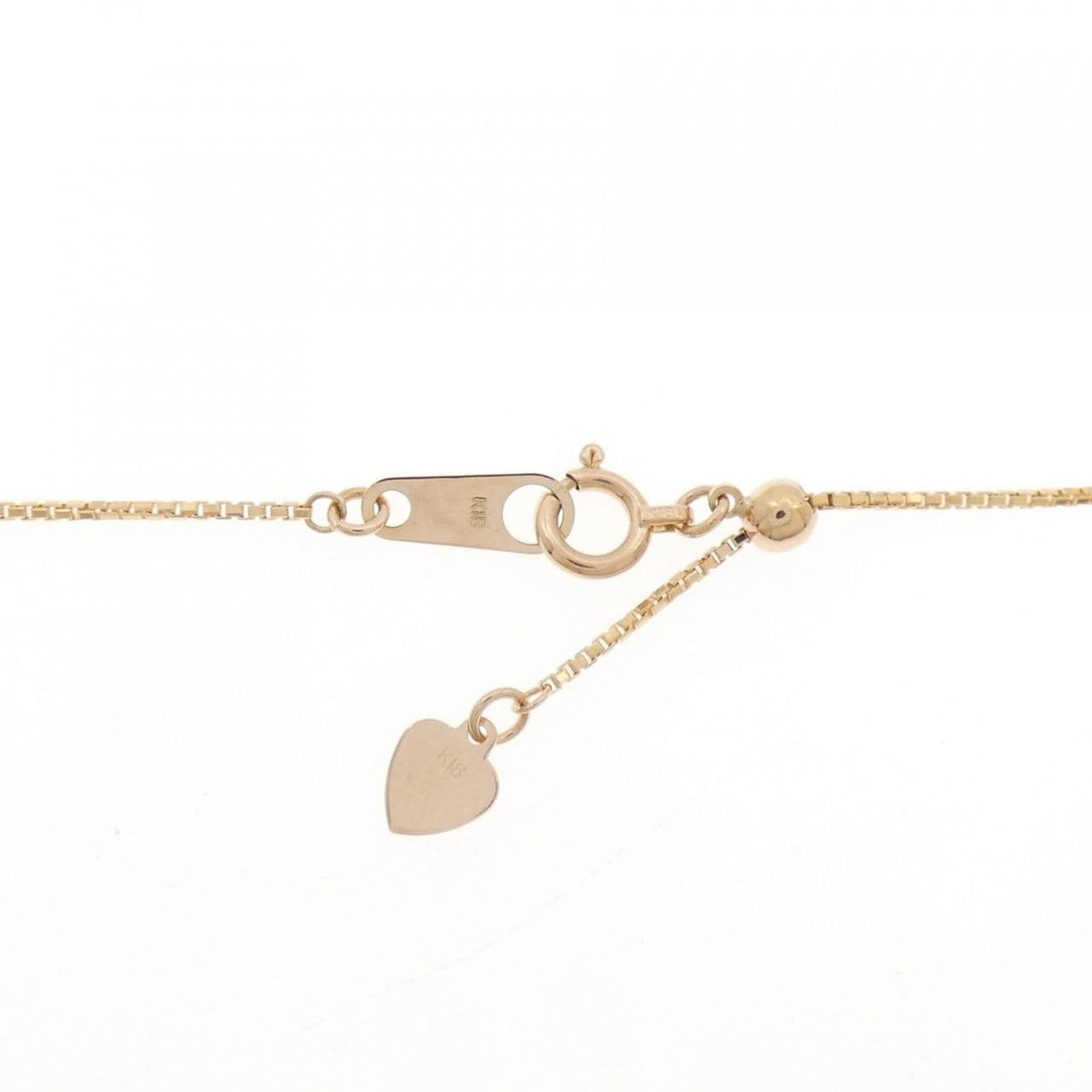 K18PG ダイヤモンド ネックレス 0.306CT