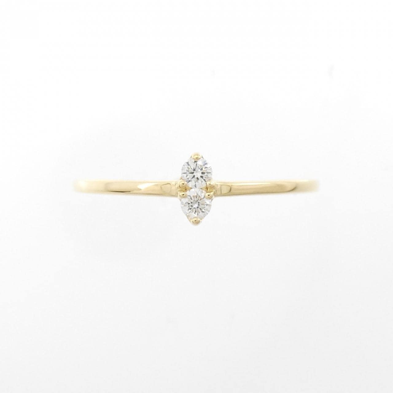 [Remake] K18YG Diamond Ring 0.06CT