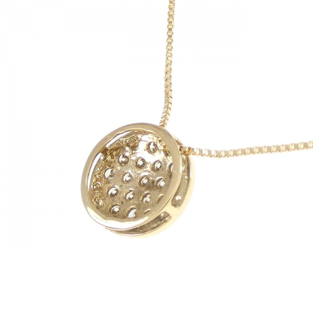 K18YG ダイヤモンド ネックレス 0.20CT