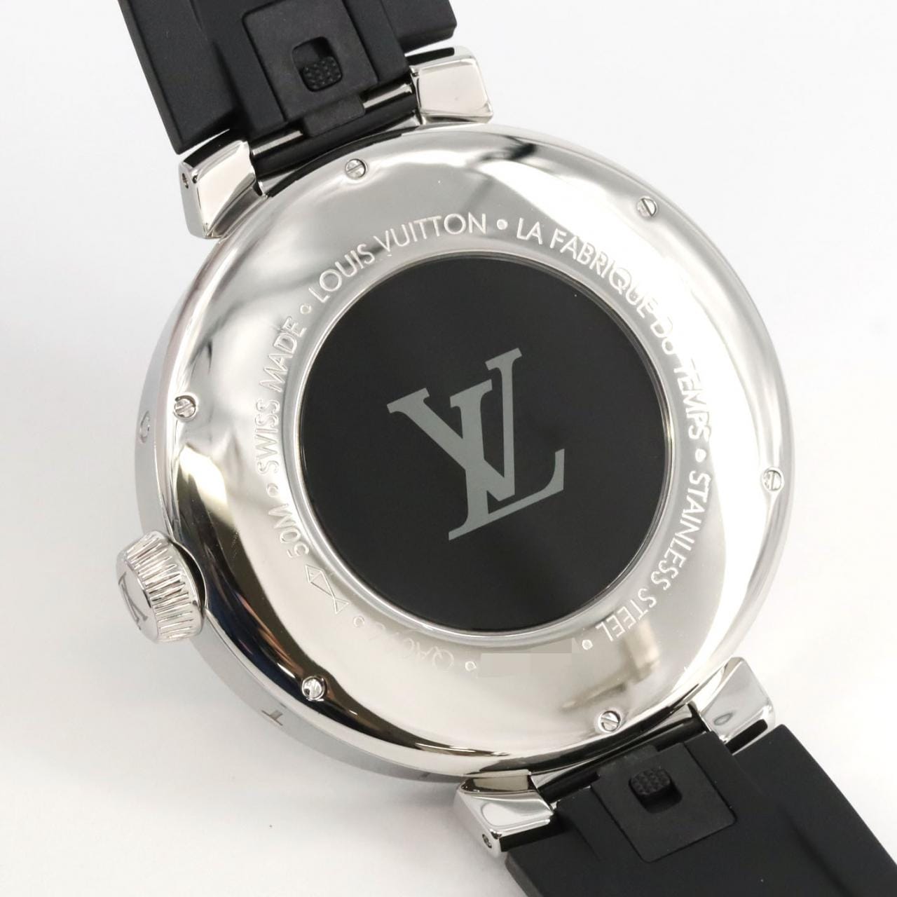 ルイヴィトン タンブールムーンデュアルタイム QA096 SS クォーツ