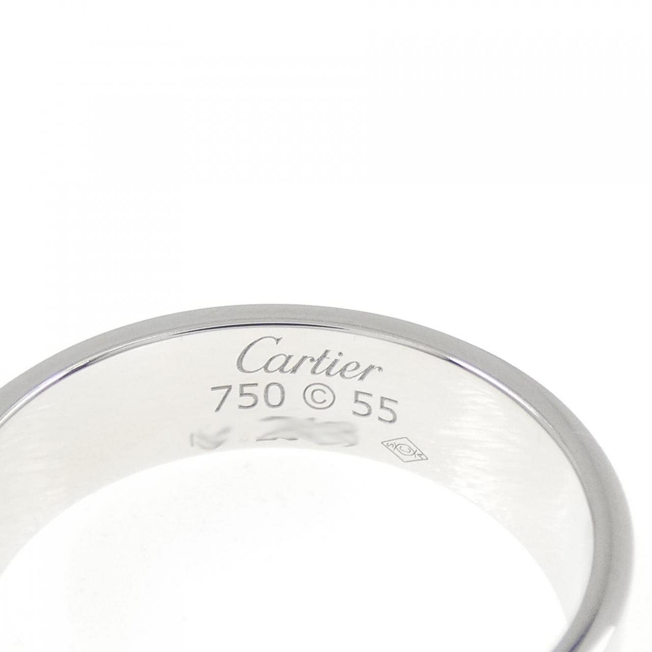 カルティエ 750WG リング