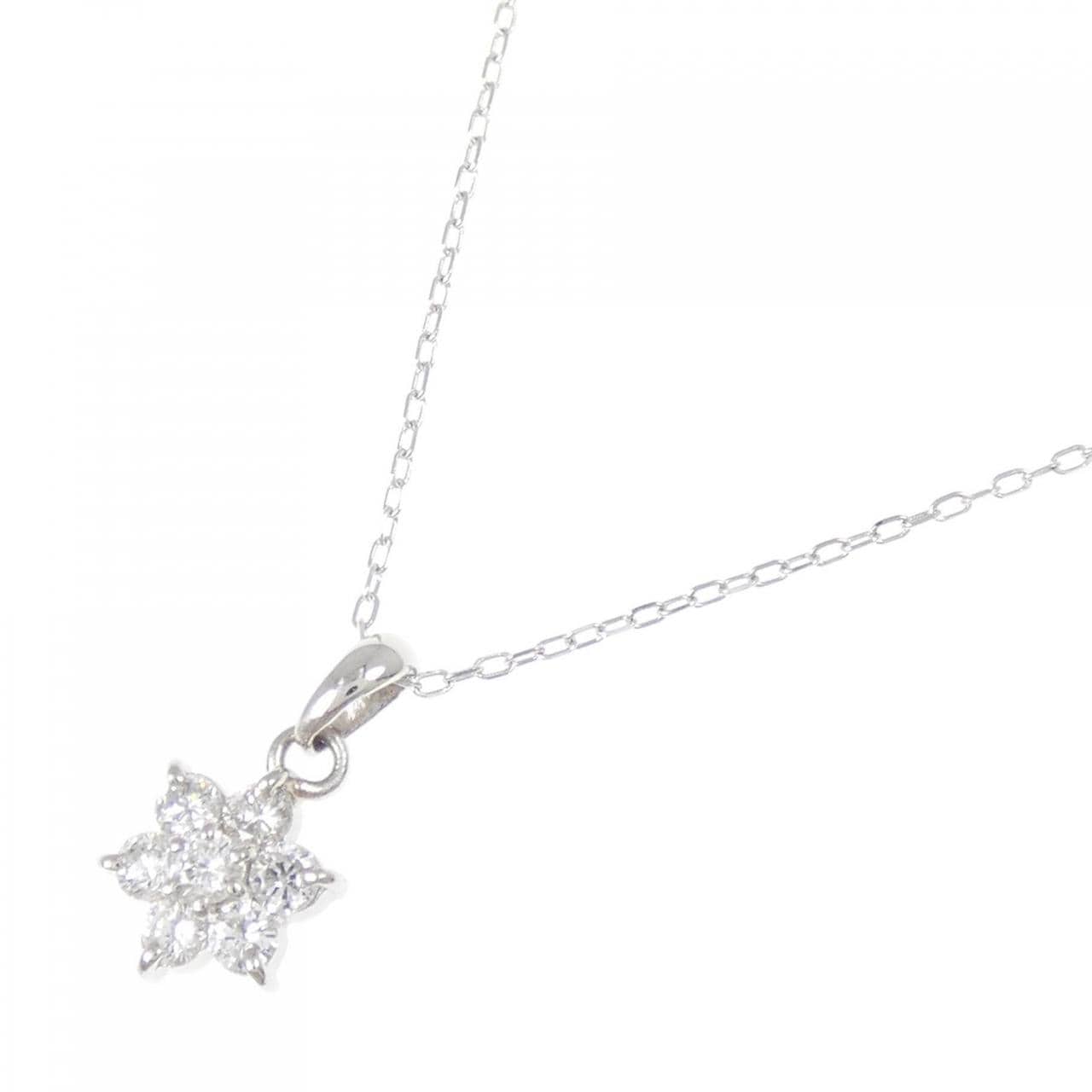 PT900/PT850 ダイヤモンド ネックレス 0.30CT