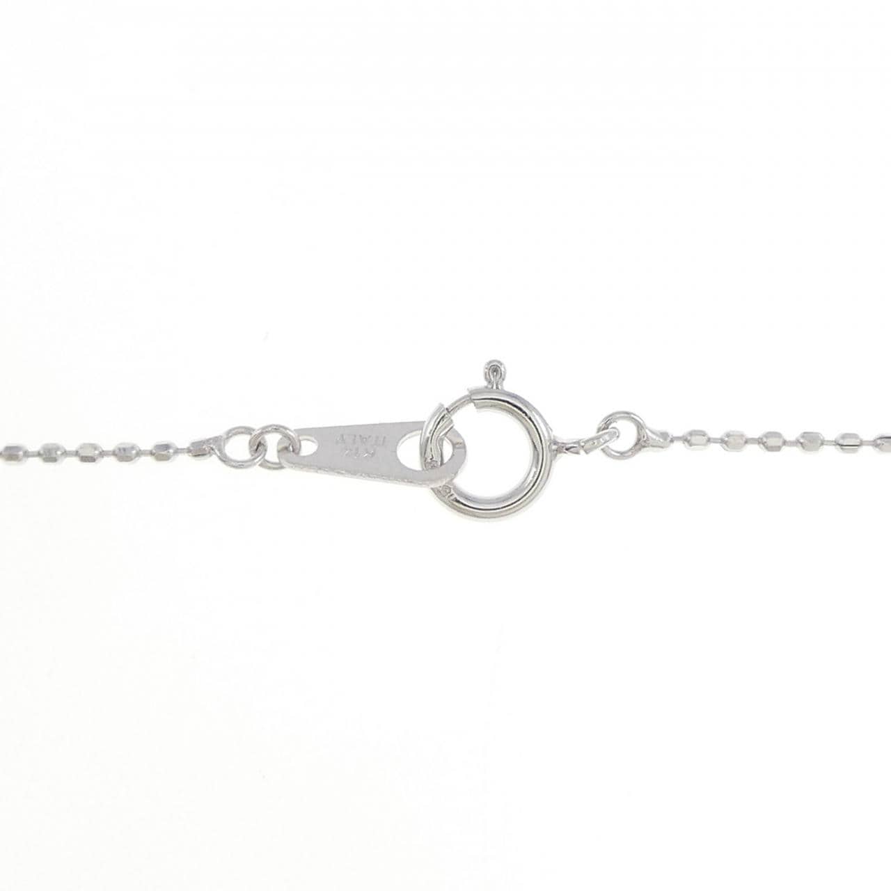 K14WG ダイヤモンド ネックレス 0.20CT