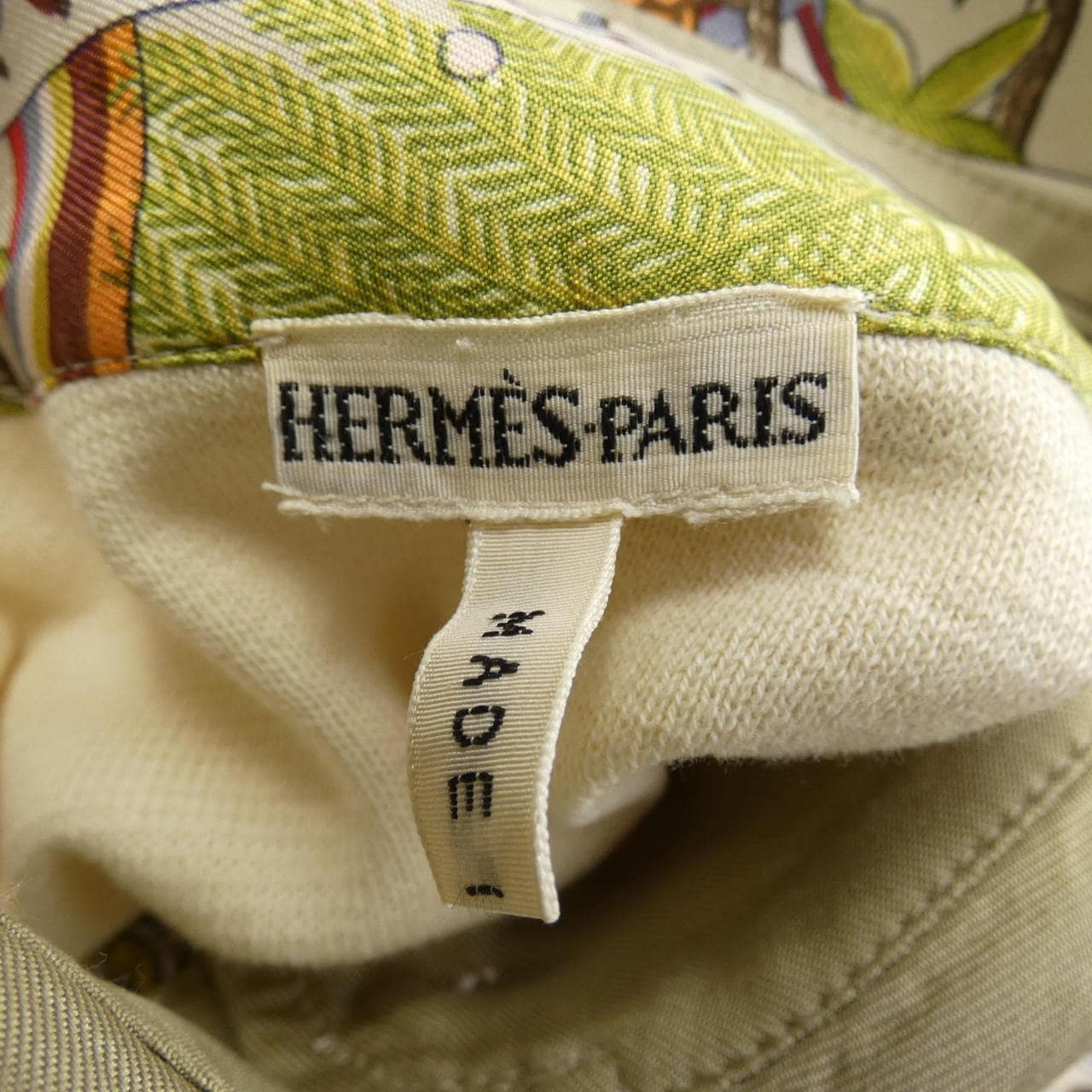 vintage HERMES AXIS MUNDI 斜纹 Reine 上衣