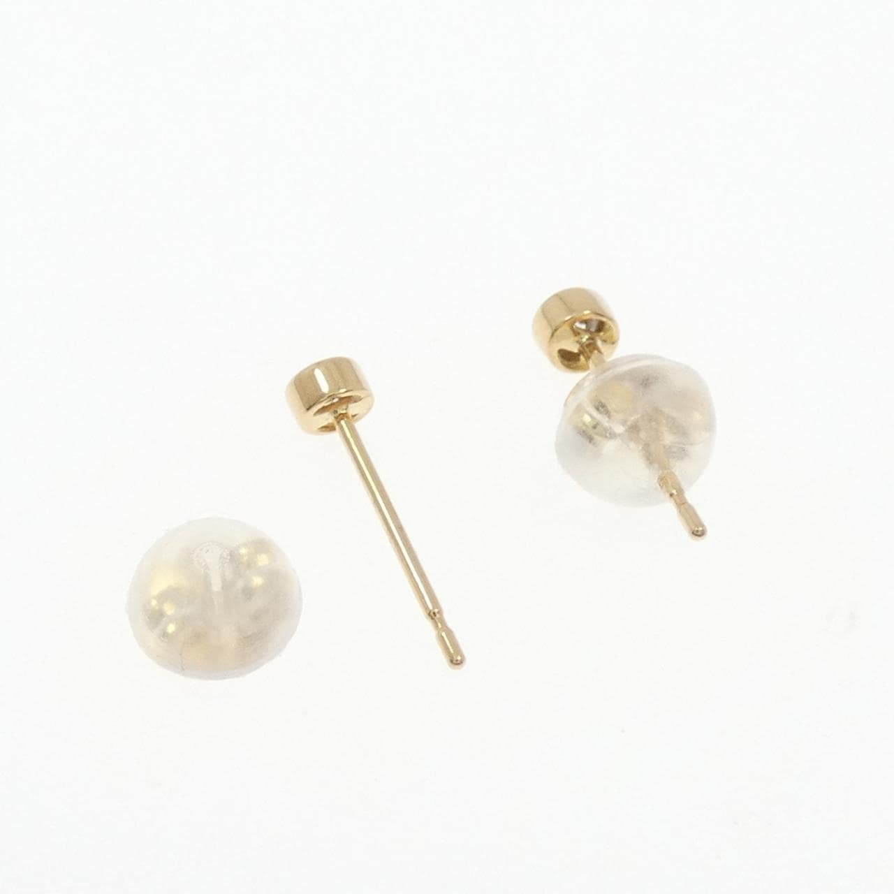 K18YG ダイヤモンド ピアス 0.10CT