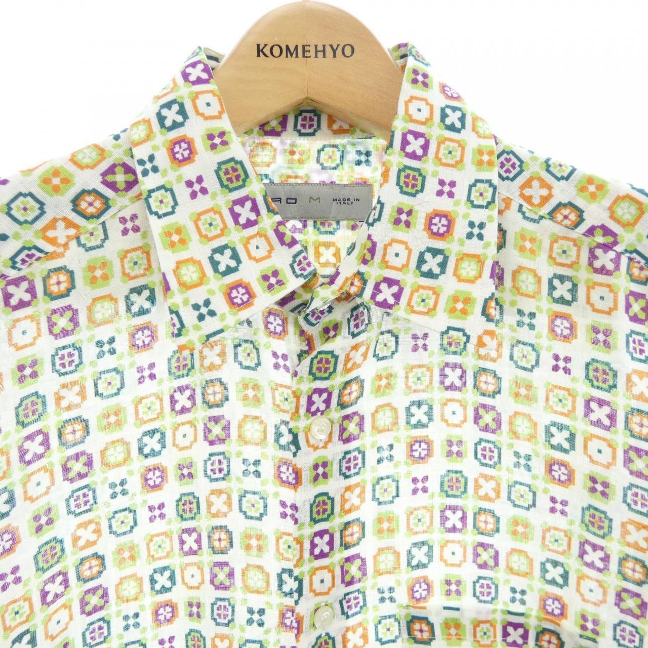 エトロ ETRO S／Sシャツ
