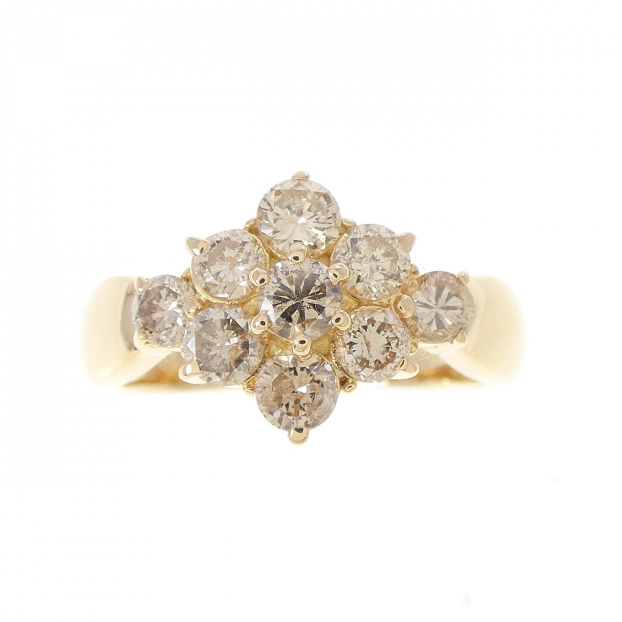 K18YG ダイヤモンド リング 1.00CT