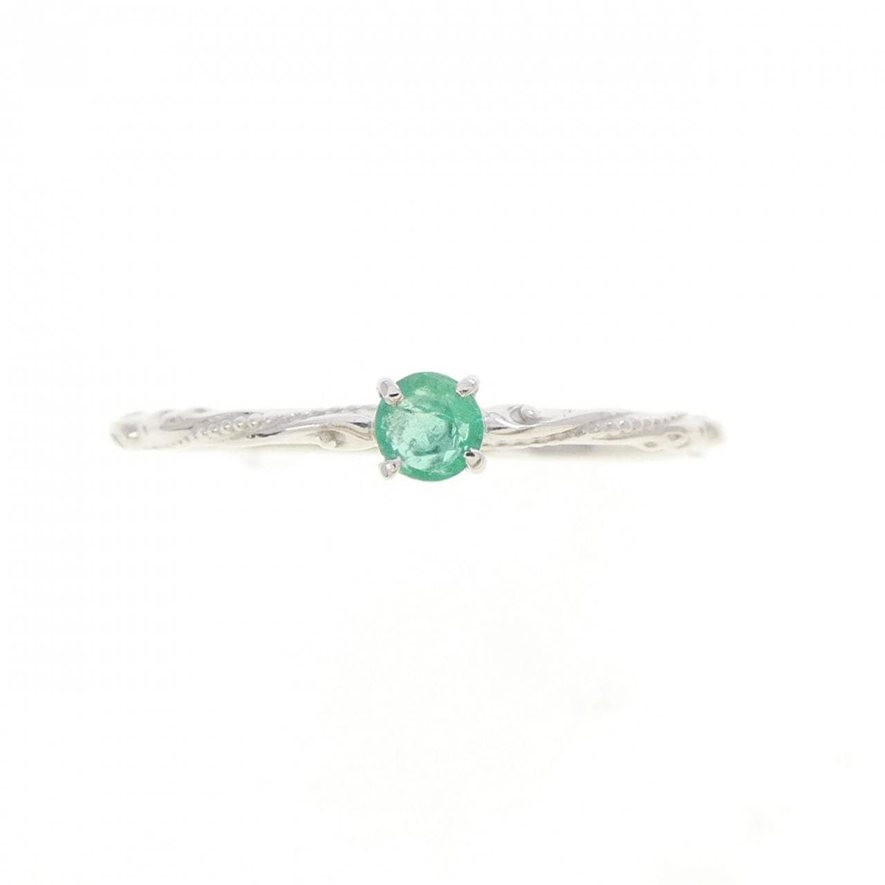 コメ兵｜K10WG エメラルド リング 0.13CT｜ジュエリー｜リング｜【公式