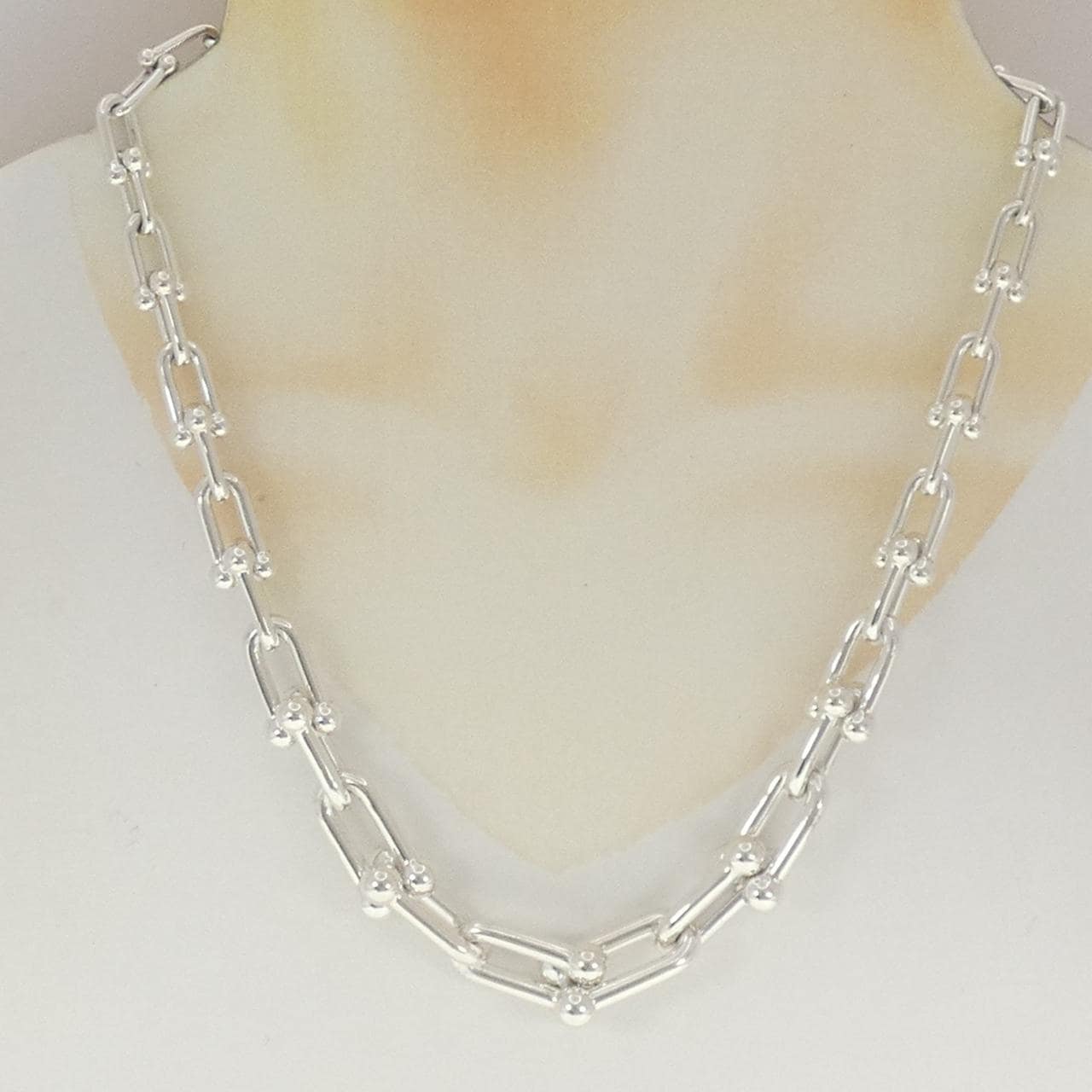 ティファニー ハードウェア グラジュエイテッド リンク ネックレス
