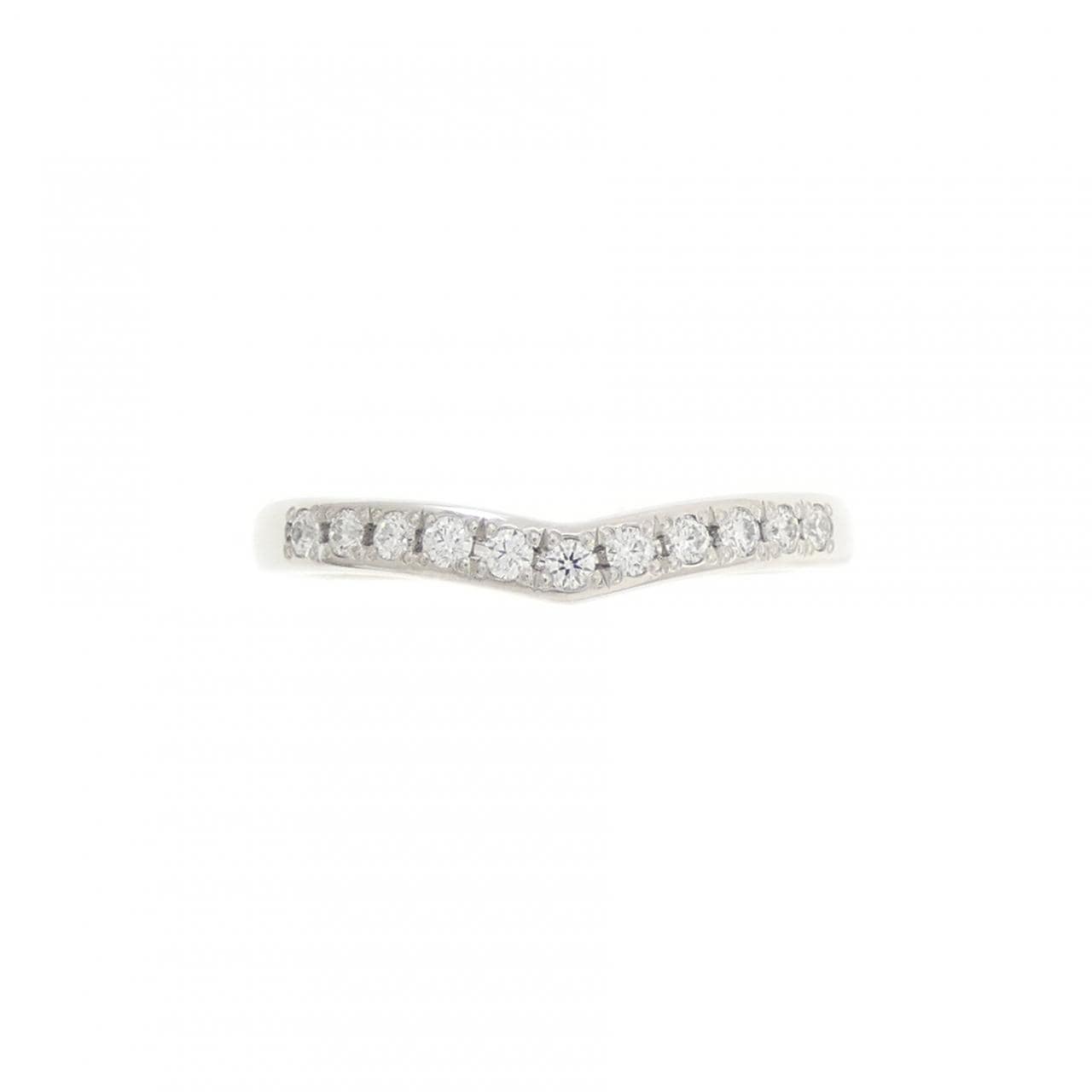 PT950 ダイヤモンド リング 0.113CT