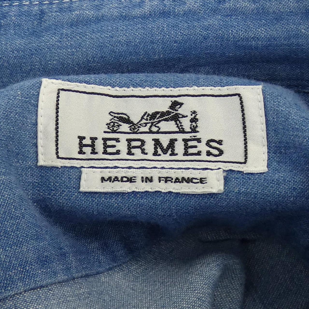 エルメス HERMES *32-5613. シャツ