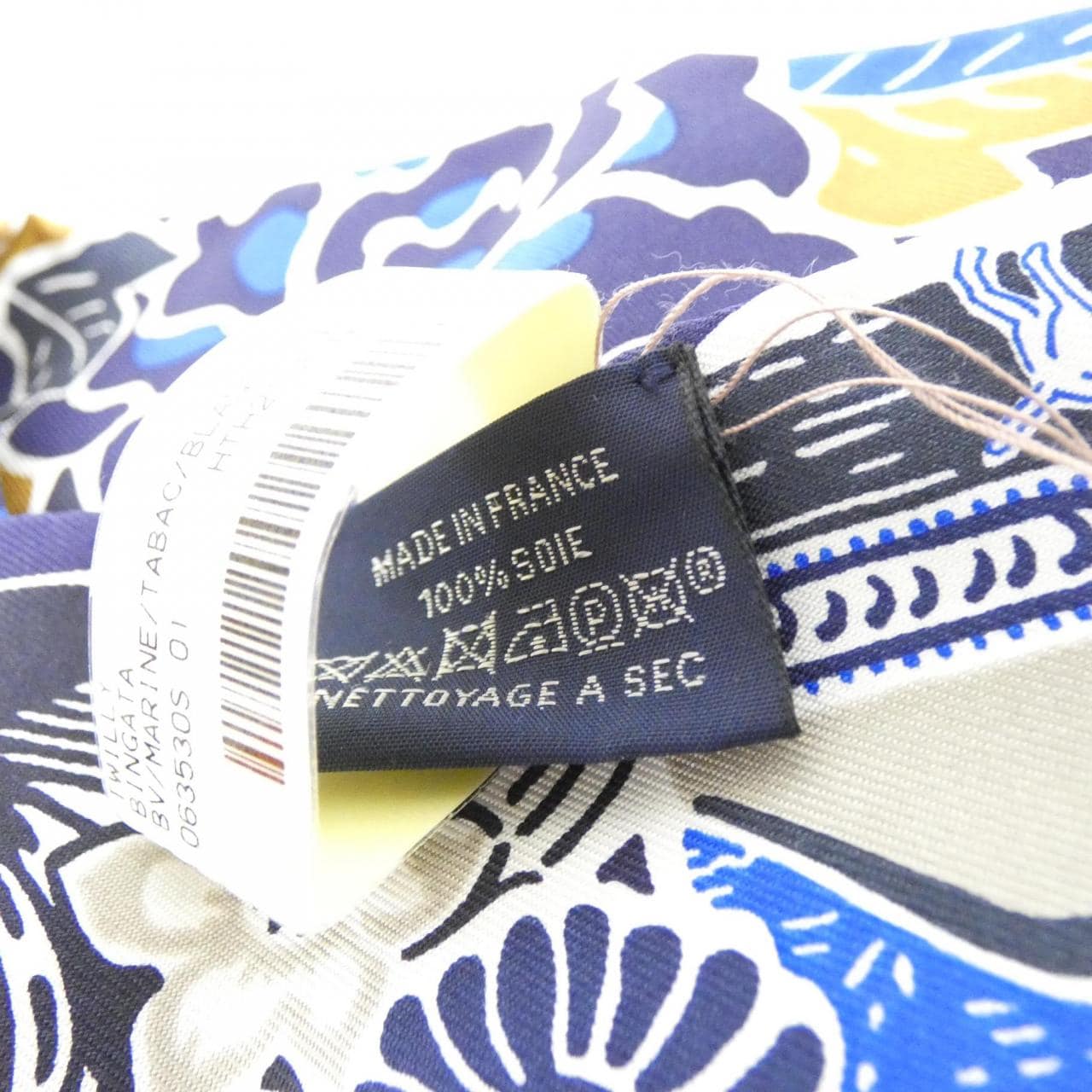 【未使用品】エルメス BINGATA ツイリー 063530S スカーフ