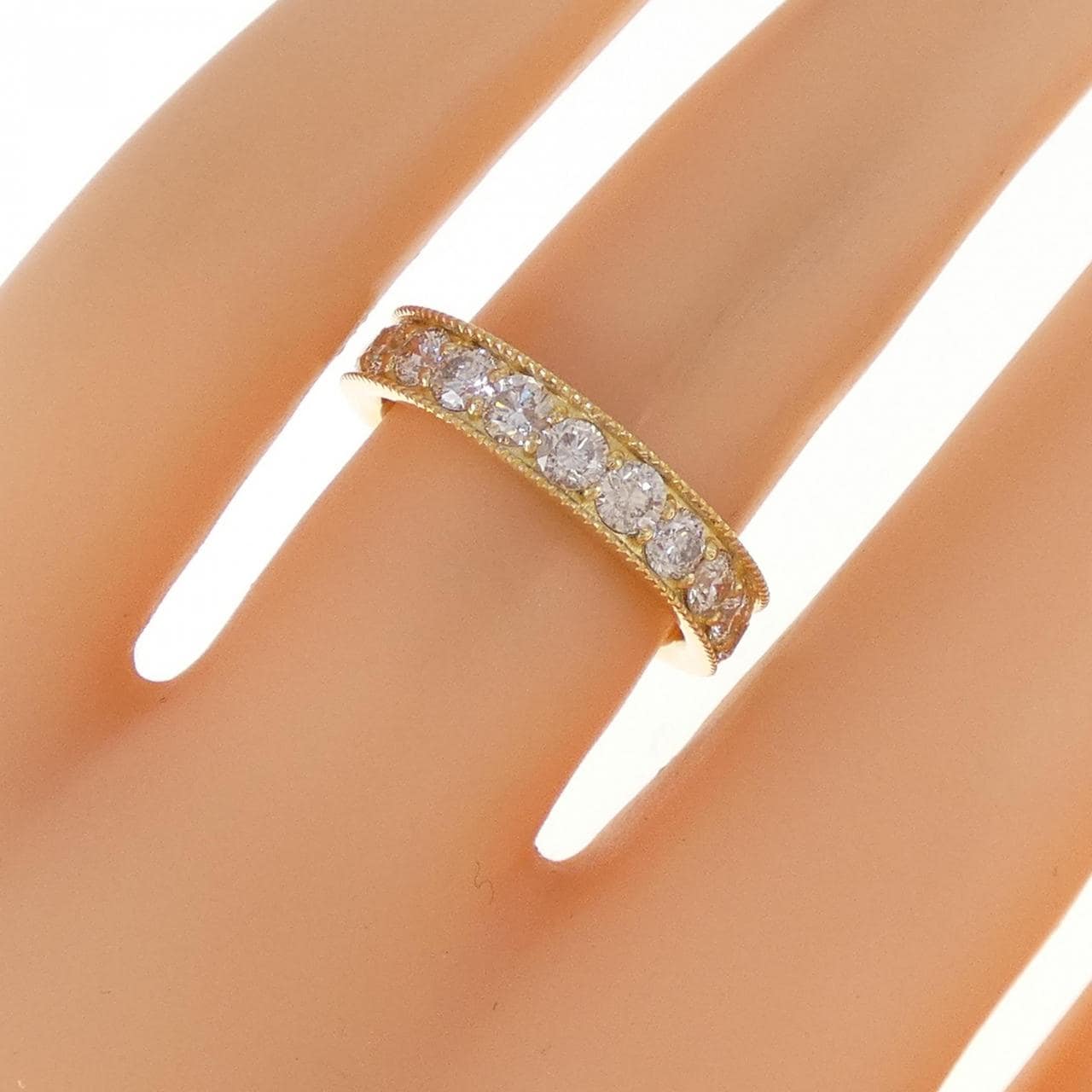K18YG ダイヤモンド リング 1.00CT