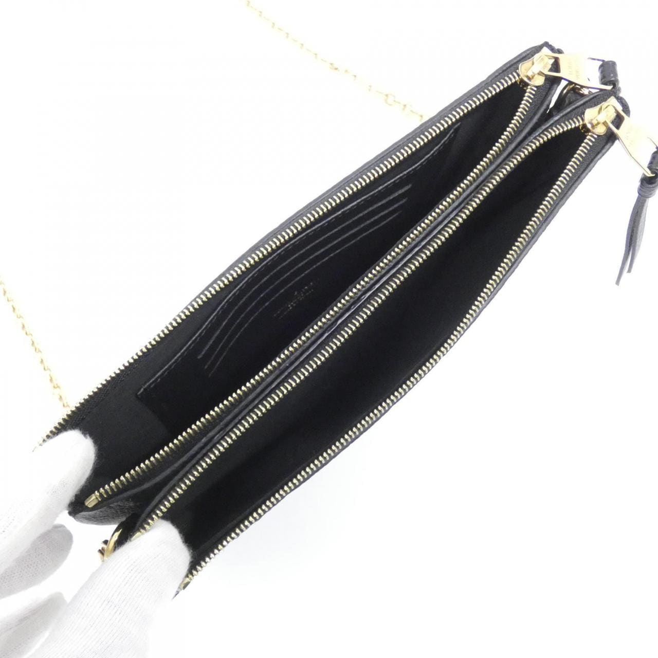 ルイヴィトン モノグラム アンプラント ポシェット ドゥーブル ジップ M68568 ショルダーバッグ