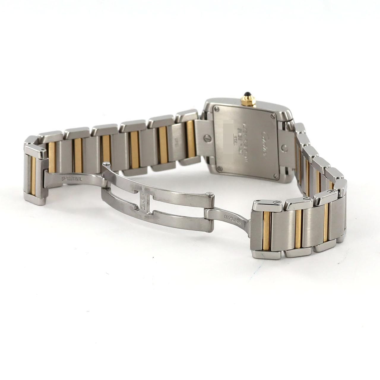 カルティエ タンクフランセーズSM コンビ W51007Q4 SSxYG クォーツ