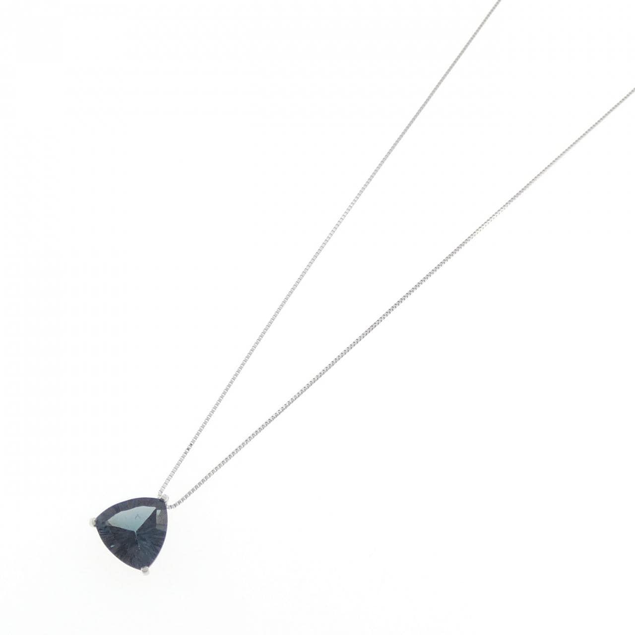 PT900/PT850 ブルートパーズ ネックレス 5.00CT