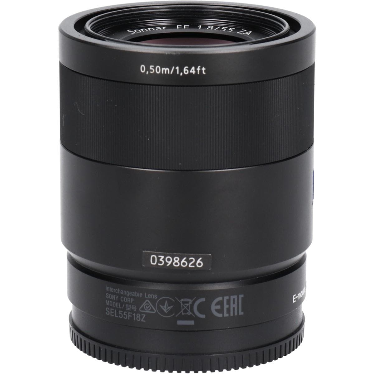 ＦＥ５５ｍｍ　Ｆ１．８ＺＡ（ＳＥＬ５５Ｆ１８Ｚ）