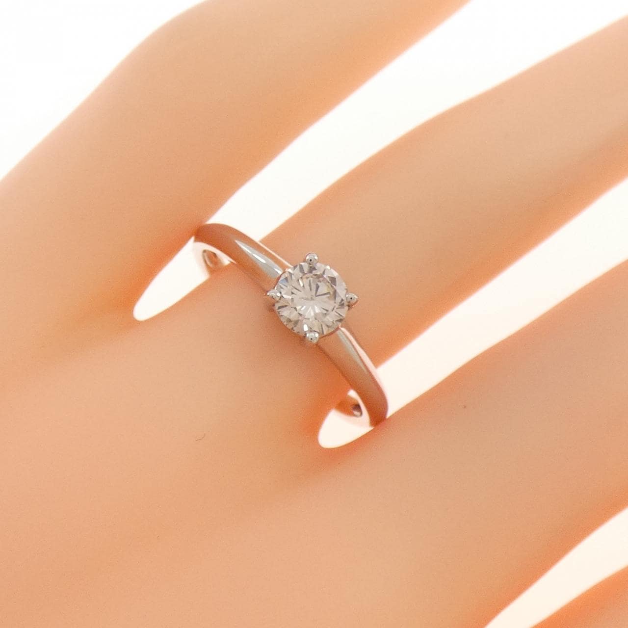 ジーエスティービー ダイヤモンド リング 0.50CT