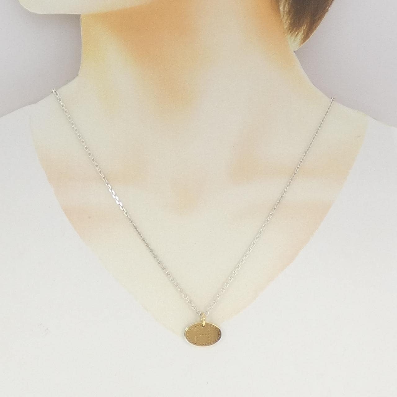 エルメス 925/750YG ネックレス