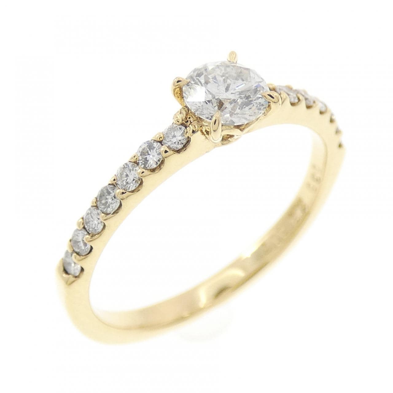K18YG ダイヤモンド リング 0.30CT