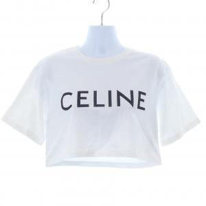 セリーヌ CELINE CELINEプリント クロップドTシャツ 2X761671Q Tシャツ