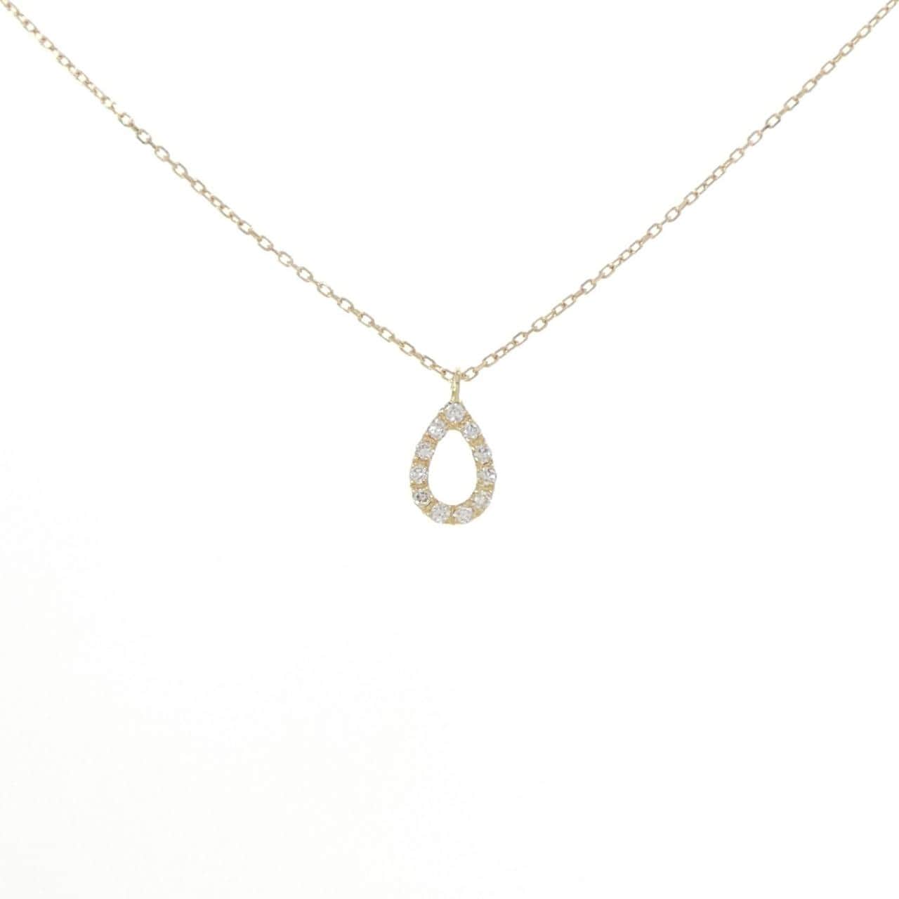 K18YG ダイヤモンド ネックレス 0.044CT