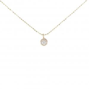 K14YG ダイヤモンド ネックレス 0.15CT