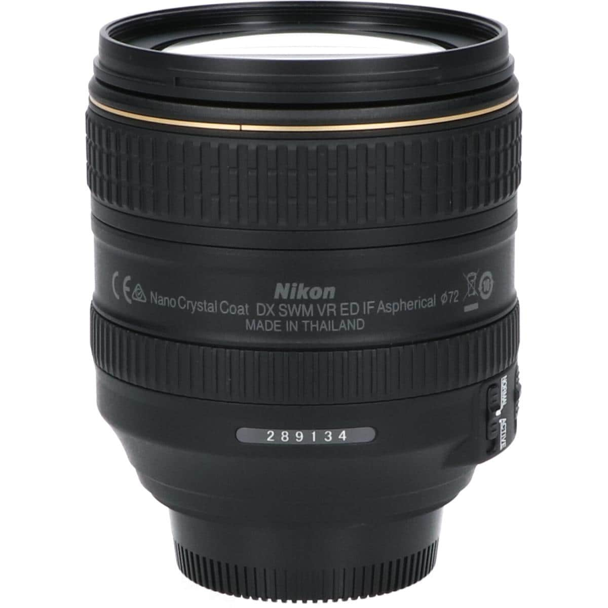 ＮＩＫＯＮ　ＡＦ－Ｓ　ＤＸ　ＮＩＫＫＯＲ　１６－８０ｍｍ　ｆ／２．８－４Ｅ　ＥＤ　ＶＲ