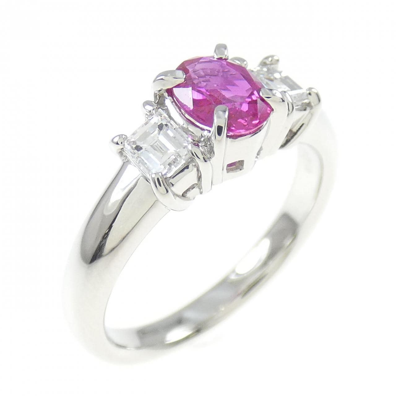 PT ルビー リング 0.46CT