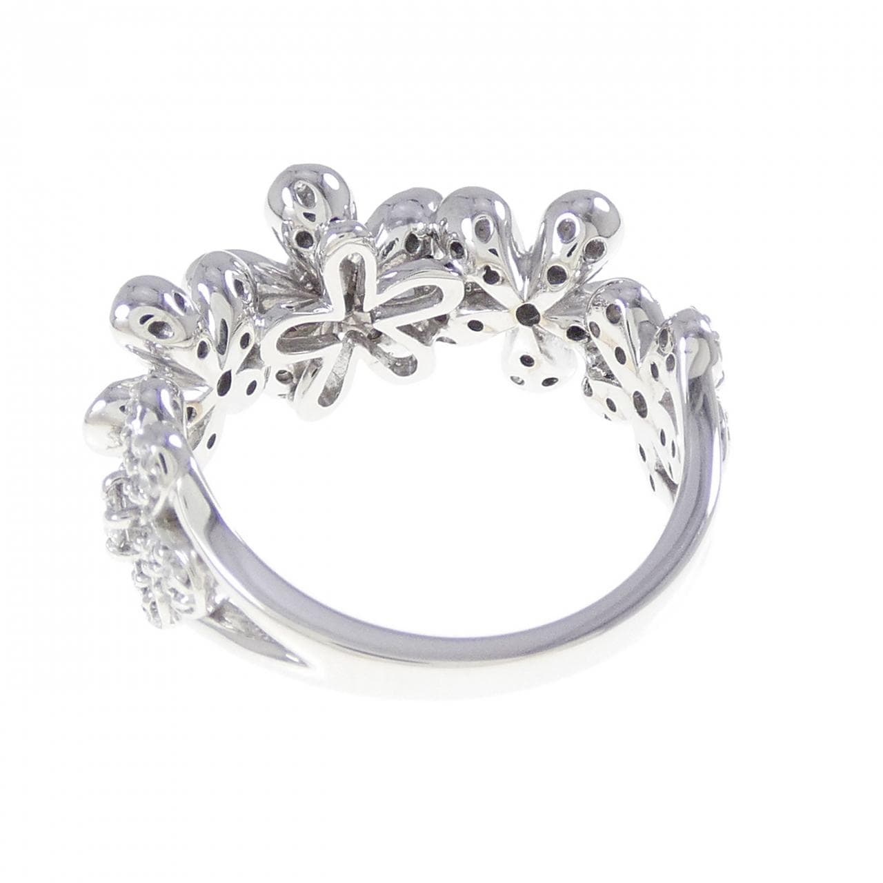 ポンテヴェキオ フラワー リング 0.78CT
