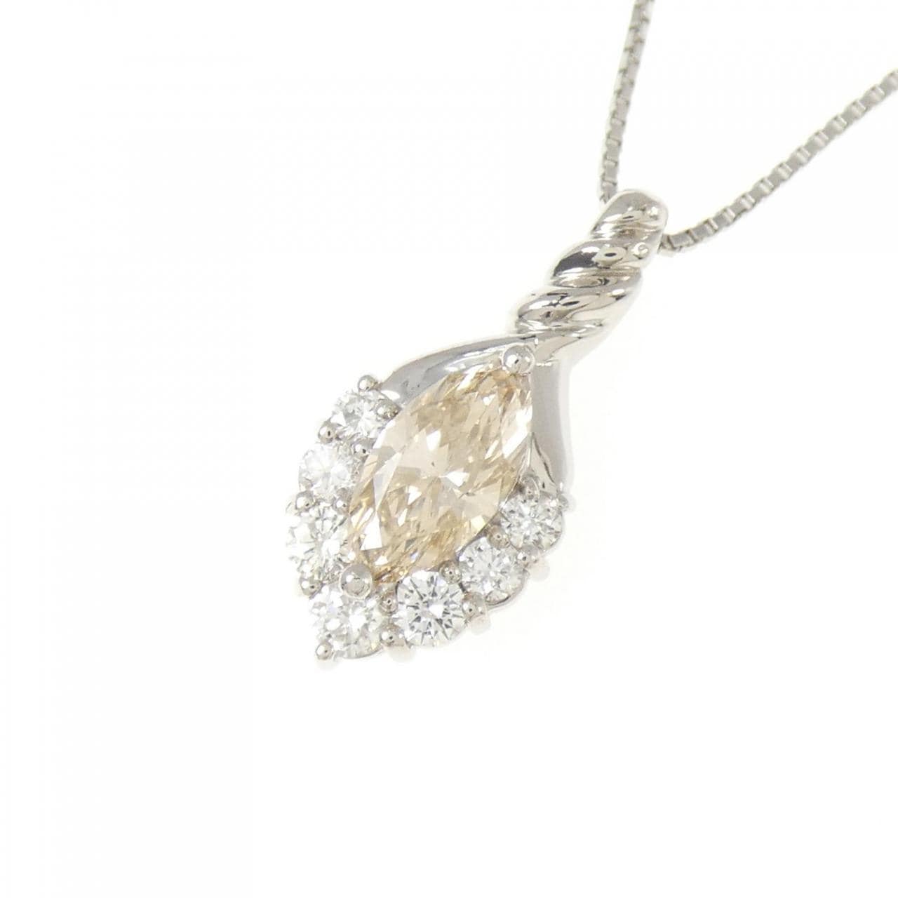 PT900/PT850 ダイヤモンド ネックレス 0.792CT
