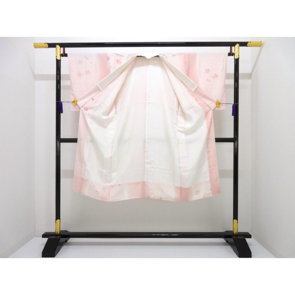 【未使用品】長襦袢　友禅加工ボカシ染