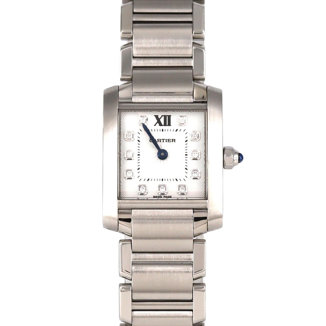カルティエ タンクフランセーズSM･11P WE110006 SS クォーツ