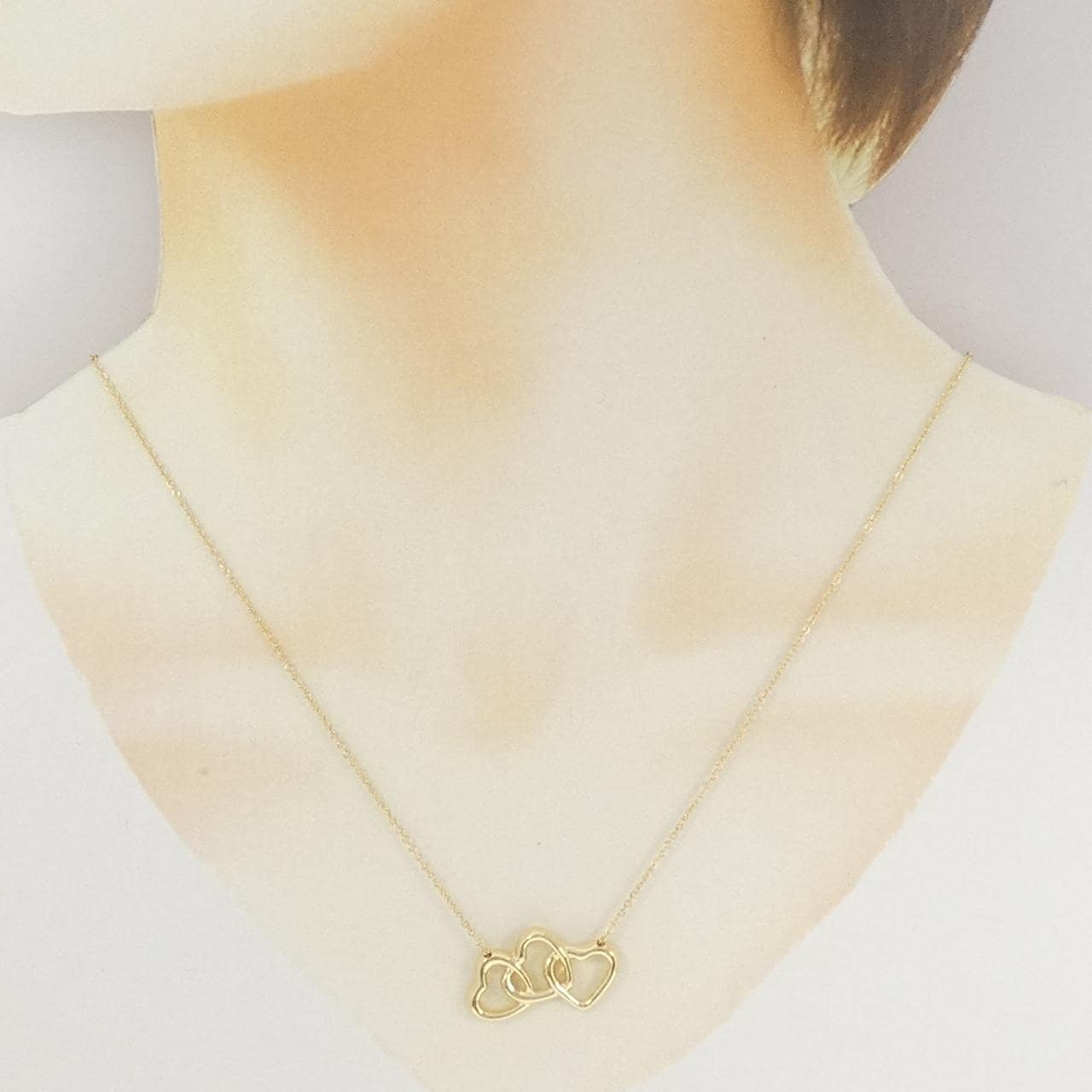 ティファニー トリプルハート ネックレス