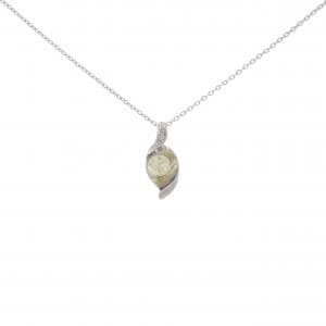 K18WG ダイヤモンド ネックレス 0.31CT