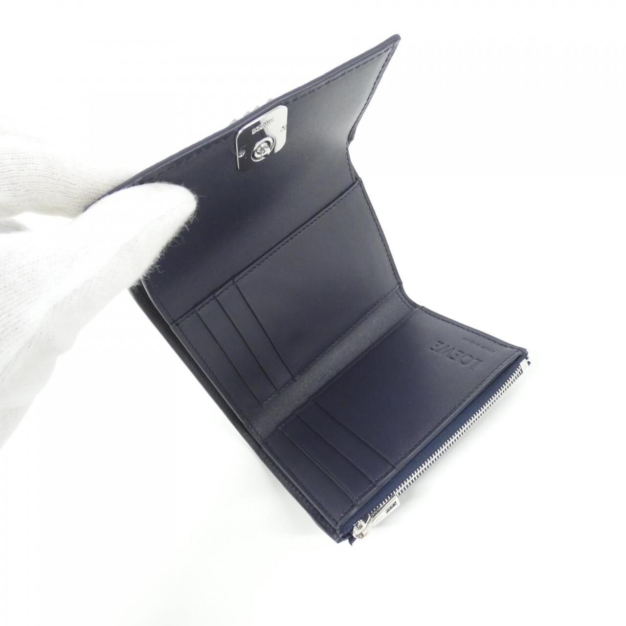 【新品】ロエベ アナグラム スモール バーティカル ウォレット C821S33X12 財布