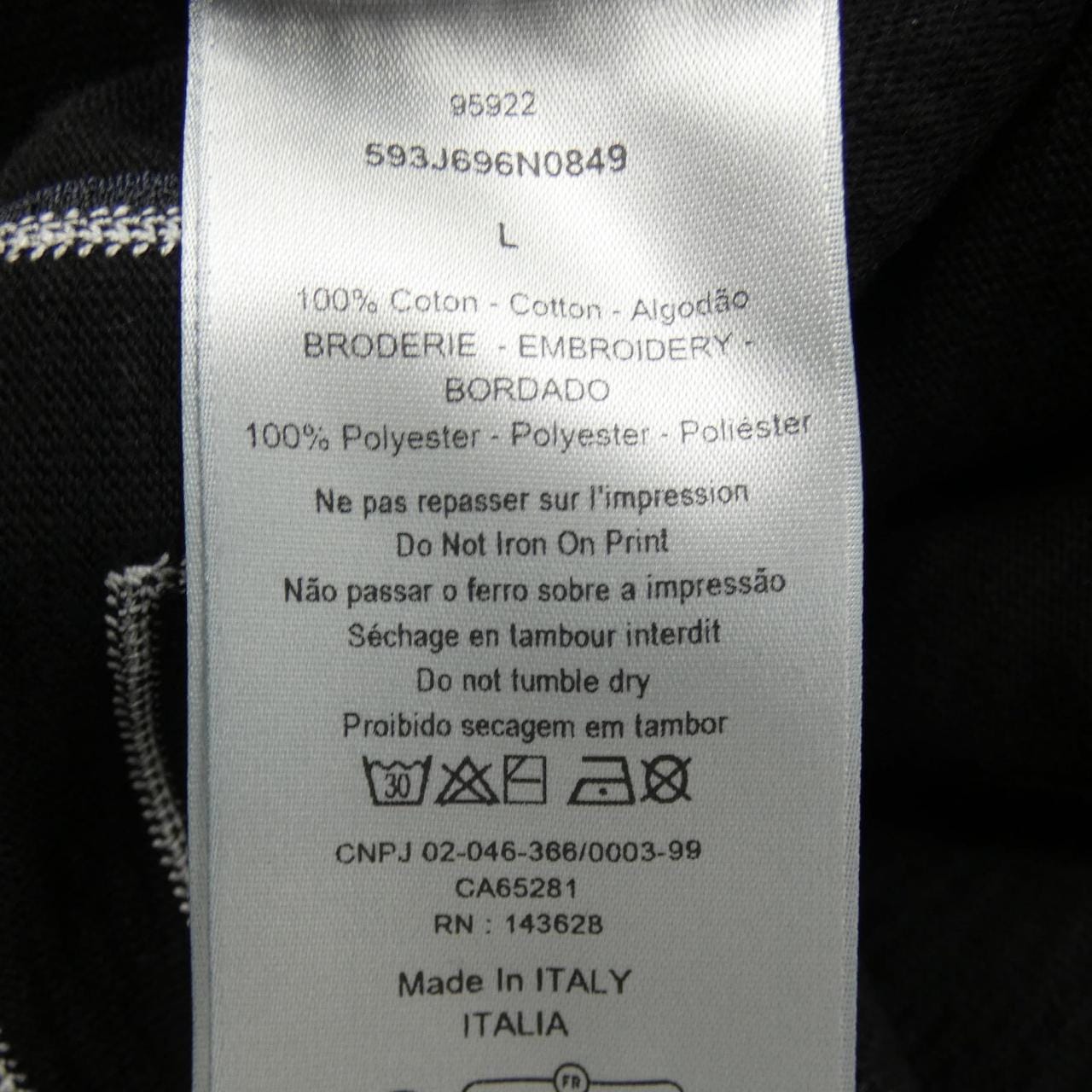 ディオール DIOR 593J696N0849 Tシャツ