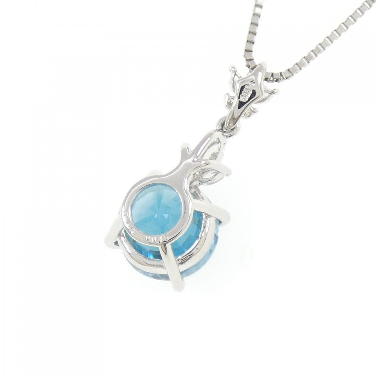 PT900/PT850 ジルコン ネックレス 5.15CT