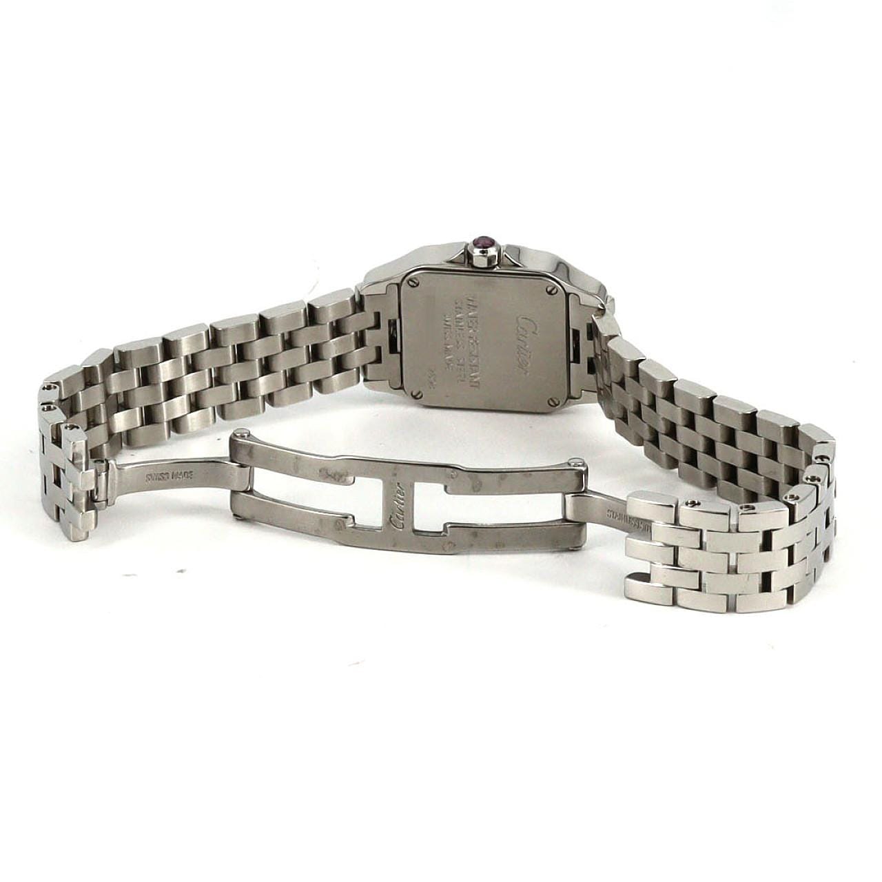 カルティエ サントスドゥモワゼルSM W25075Z5 SS クォーツ