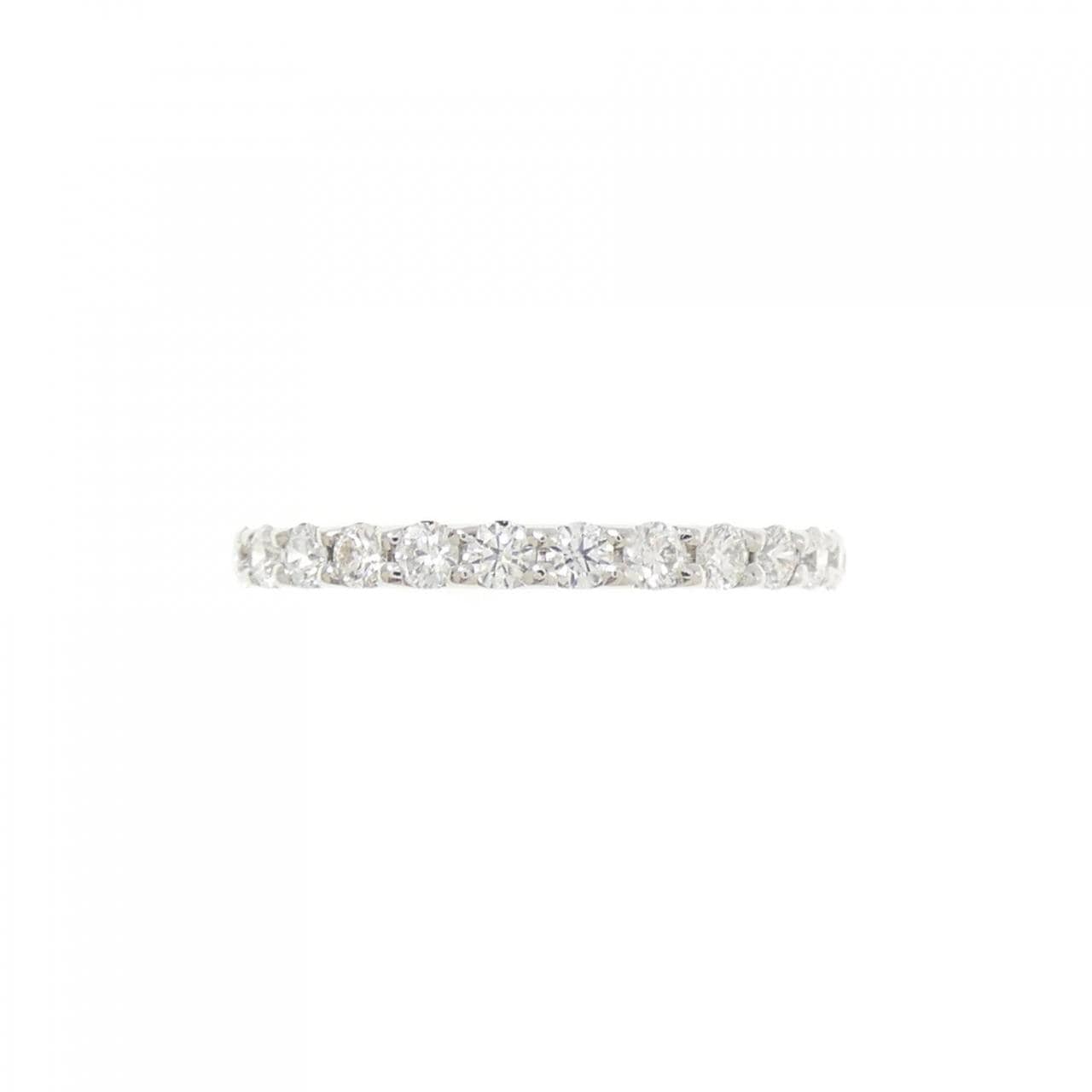 PT900 ハーフエタニティ ダイヤモンド リング 0.300CT