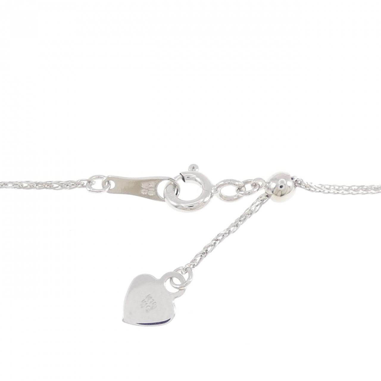 K18WG タンザナイト ネックレス 1.00CT