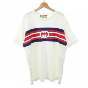 グッチ GUCCI インターロッキングGストライプ プリント 616036 XJDAG Tシャツ
