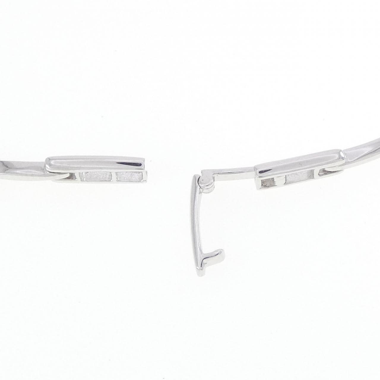 K18WG ダイヤモンド ブレスレット 1.00CT