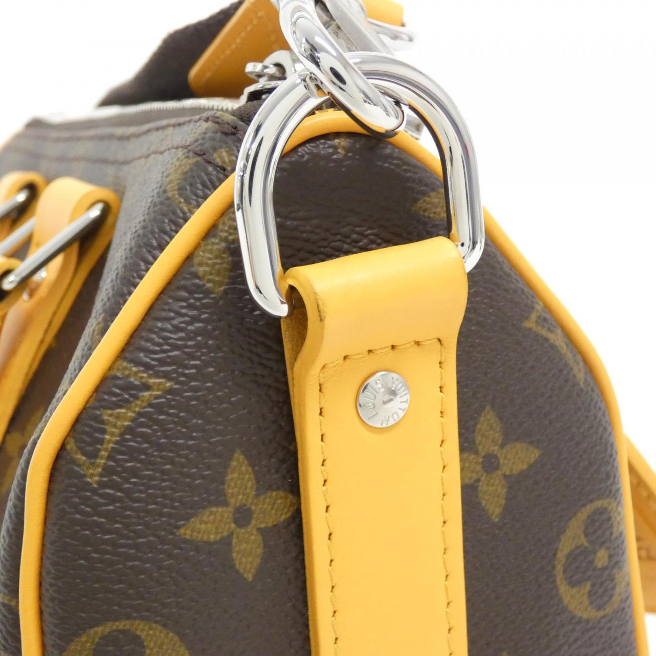 LOUIS VUITTON Monogram Macassar (LV Color Mania) Keepall Bandouliere 25cm M12733 Boston Bag