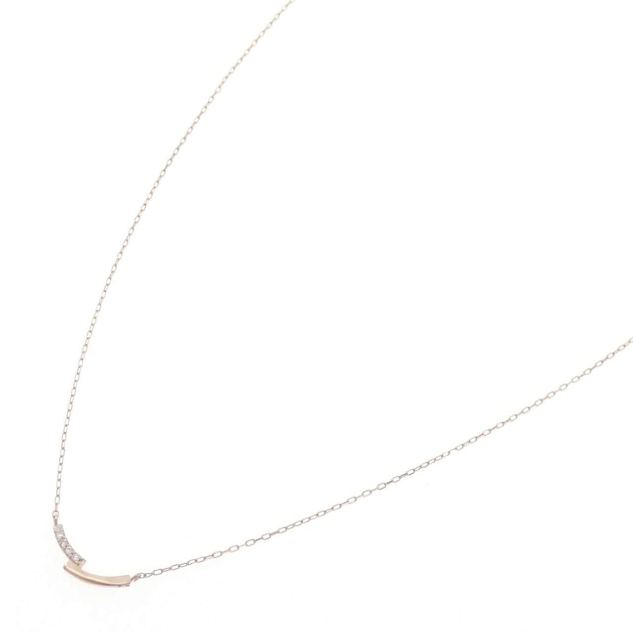 K10PG ダイヤモンド ネックレス 0.01CT