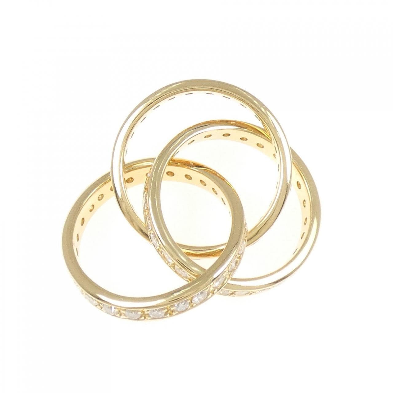 K18YG ダイヤモンド リング 2.36CT