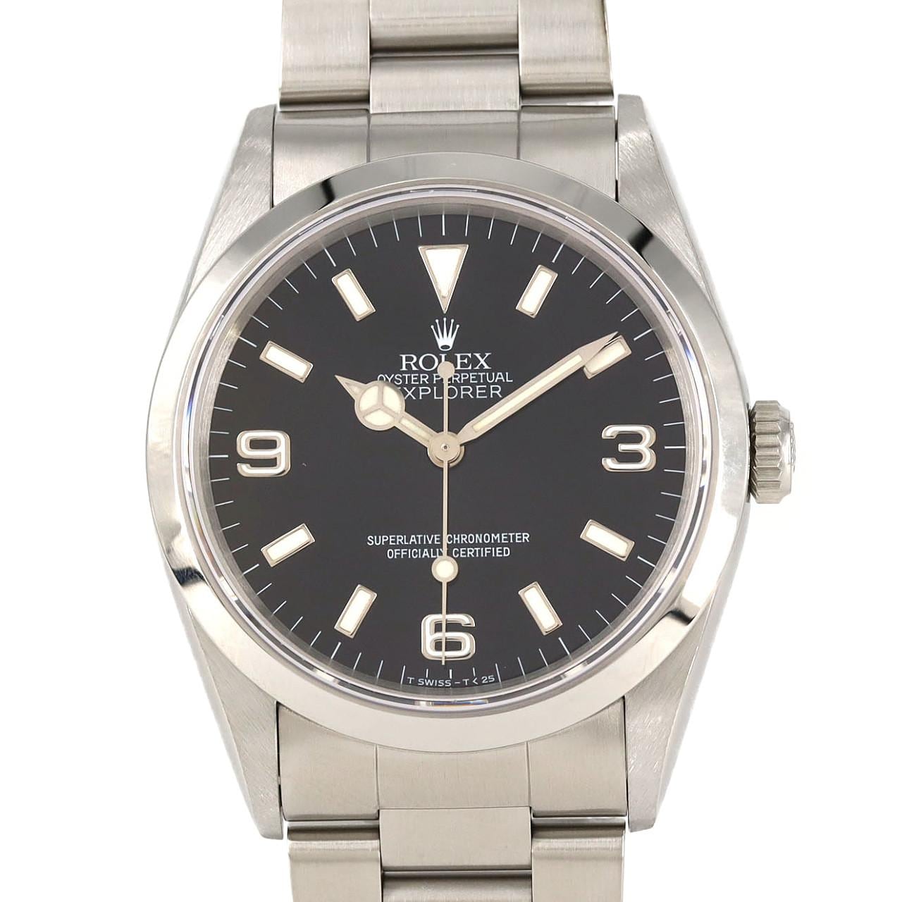 ロレックス エクスプローラーI 14270 SS 自動巻 T番