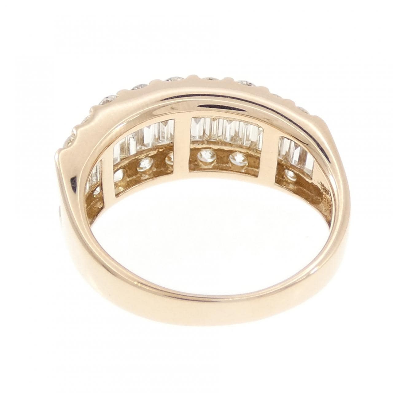 K18PG ダイヤモンド リング 2.00CT