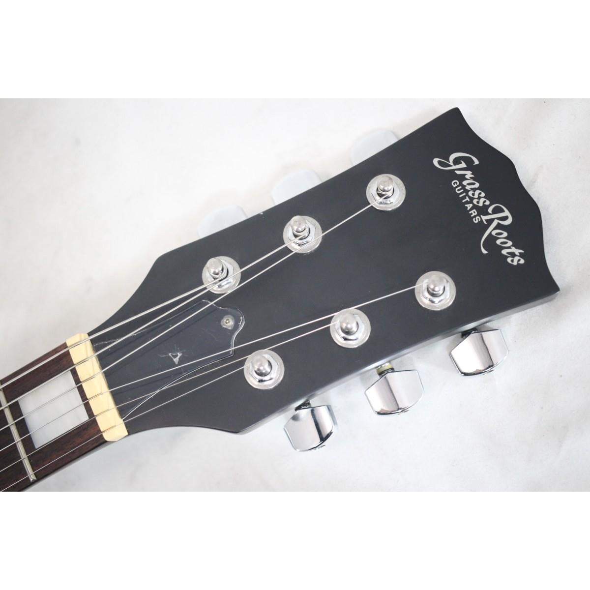 GRASSROOTS G-I-48LP Les Paul type Blue Electric Guitar Used