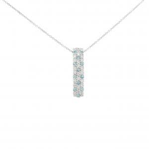 K18WG パライバトルマリン ネックレス 0.30CT